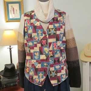 Vintage 90s Spiritual Vest